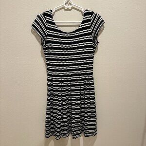Eight Sixty Waisted Knit Dress